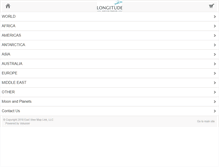 Tablet Screenshot of longitudemaps.com